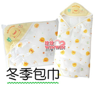 黃色小鴨 GT-81655 雙面布印圖包巾(秋冬材質) 柔軟保暖，猶如媽媽溫暖懷抱