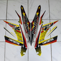 Striping Sticker Motor Satria Fu F150 facelift 2014