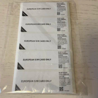 100pcs/lot European Sim Card Only DO NOT ACCEPT IF SEAL IS BROKEN Label Sticker Seal Stickers CAUTION SEALED PACKAGE BOX