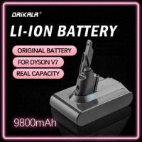 Original Dyson V7 Battery 21.6V 6800mAh Li-lon Rechargeable Battery for Dyson V7 Battery Animal Pro Vacuum Cleaner Replacement