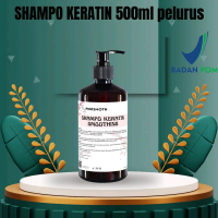 SHAMPO KERATIN PINKSMOTH PELURUS RAMBUT TANPA CATOK