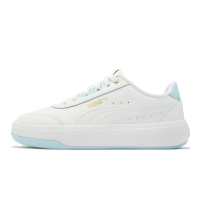 Puma 休閒鞋 Tori 女鞋 白 天空藍 厚底 增高 皮革 小白鞋 橡膠大底 38302607