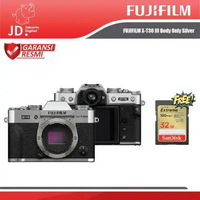 FUJIFILM X-T30 III Body Only Mirrorless Camera - Fujifilm XT30 III / XT-30 III / XT30III SILVER