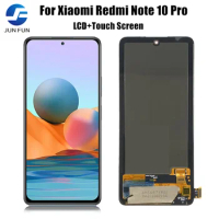 6.67" Original For Xiaomi Redmi Note 10 Pro Display LCD Touch Screen For Redmi Note10Pro M2101K6G Display Replacment
