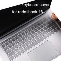 keyboard Covers for xiaomi Redmibook 16 13 inch Transparent Clear Keyboards Cover silicone skin dustproof Foldable new arrival