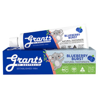 澳洲 grants 大自然兒童牙膏(75g) 藍莓風味【小三美日】純素 DS009964 格蘭特