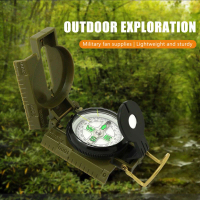 Kompas lensa bidik lipat outdoor petunjuk arah mata angin compass lensatic hiking camping kompas lip
