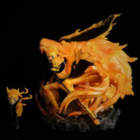 29cm Naruto Action Figures Uzumaki Naruto Pvc Anime Figure Dragon Figurine Collectible Model Doll Toy Kids Gift