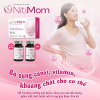 ￼Bổ bầu Nitimom bổ sung canxi vitamin khoáng chất giảm mệt mỏi buồn nôn giai đoạn thai kỳ