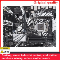 สำหรับ ASUS PRIME Z390-P Z390P เมนบอร์ด LGA 1151 DDR4 64GB ATX สำหรับใน Z390 เดสก์ท็อป เมนบอร์ด M.2 