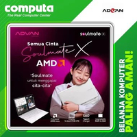 ADVAN SOULMATE X1 ATLHON SILVER 3020E 4GB/128GB W11 14"FHD IPS TYPE C 5000mAH 1Y Midnight Blue