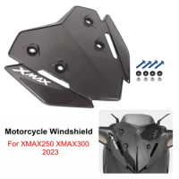 For YAMAHA XMAX300 Xmax250 XMAX 250 X-MAX300 2023 XMAX 300 250 Motorcycle Sport Windshield Viser Visor Deflector Windscreen