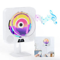 Personal CD Player Gueray Wall Mountable Bluetooth Built-in HiFi Speakers MP3 Music Player