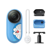 【Insta360】GO 3S 128G 拇指防抖相機 哆啦A夢限定版 單機包+自拍棒組