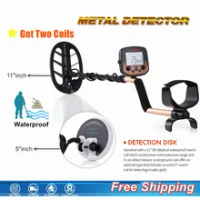 TOP Rated Seller FS2 Gold Bvg Free Shipping Underground Treasure Metal Detector ,Max Detection Depth3.5m,Two Coils Included