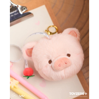 【TOYZEROPLUS】罐頭豬LuLu經典系列-豬頭拉尺掛件