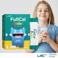 【LAC利維喜】Full-Cal兒童優鎂鈣30包-檸檬口味(兒童鈣/膠原蛋白/維他命C/維他命D/頂級檸檬酸鈣)