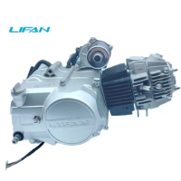 for bajaj honda lifan 110cc horizontal engine CDI single cylinder 4 stroke air cooled motor engine assembly with 4 gear