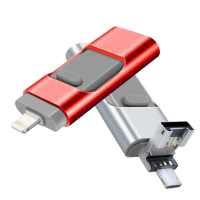 Sẵn hàng số lượng lớn, Bộ truyền dữ liệu Lightning USB 3.0 OTG tốc độ cao cho điện thoại di động và