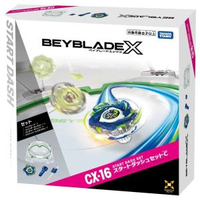 爆旋陀螺X - CX-16 啟動衝刺套裝C (附發射器) 陀螺盤 + 龍王閃擊