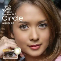 Softlens Living Color MINI CIRCLE Dia. 14.00mm By Irislab Normal & Minus -0.50 sd -6.00 Normal Choco
