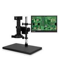 yyhc EOC digital microscope 4k ultra microscope camera with 4K 15 inch led screen