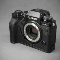 Vintage Fujifilm XT4 Case Handmade Genuine Leather Camera case Half Body For Fujifilm XT4 XT-4