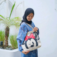 Tas wanita totebag lucu / tas totebag murah / tas totebag disney / tas totebag mickey / totebag murm