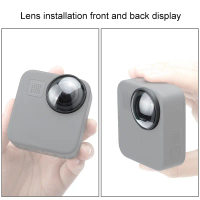 Bingkai Pelindung Lensa, Serasi dengan GoPro Max, Aksesori GoPro