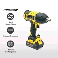 KRISBOW MESIN IMPACT WRENCH CORDLESS 18 V IRCIWB18