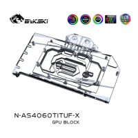 Bykski Water Cooling Full Cover GPU Block for ASUS TUF Gaming RTX4060Ti N-AS4060TITUF-X