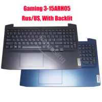 Rus US Keyboard for Lenovo Ideapad Gaming 3-15ARH05 5CB0Z37648 5CB0Z33233 5CB0Z37657 5CB0Z33225 5CB0Z33225 topcase palmrest
