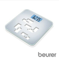 beurer GS420 全方位多功能體重計 - 150kg 承載量，藍色背光LCD顯示