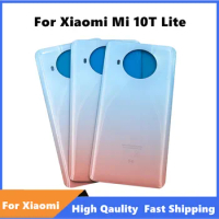 For Xiaomi Mi 10T Lite Battery cover For Xiaomi Mi 10T Lite 5G Battery Cover Back Glass Panel Rear Door Case Repair parts