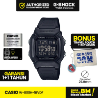 Casio W-800H-1BVDF | Jam Tangan Pria Cowok | Digital | Anti Air | Original | Casio Watches | W 800H 