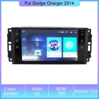 7'' Andriod 10.0 Car Radio DVD Player For Dodge Charger 2014 Stereo GPS Navigation Multimedia Headunit Player