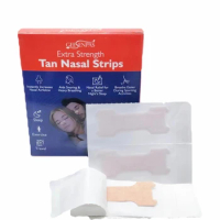 30pcs/Box Extra Strength Tan Nasal Strips Stop Snoring Patch Better Breath To Not Snore Sleep Snoring-prevention