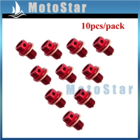 10pcs Engine Oil Magnetic Drain Bolt Plug For Lifan YX Zongshen Loncin Pit Dirt Bike 50cc 90cc 110cc