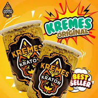 Kremes Kraton Kemasan Toples 260gr - Kremesan Ayam Asli Kremes Kraton Toples Pedas