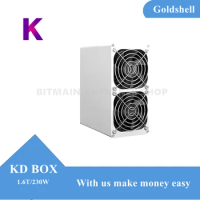 Used Goldshell KD-BOX 1600GH/S Simple Mining Machine KDA 205W Low Noise Miner Small Home Riching