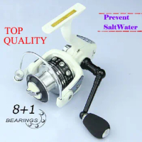 Famous brand YOLO IW3000-6000 salt water fishing reel spinning reel 8+1 stainless ball bearings Left/Right Interchangeable