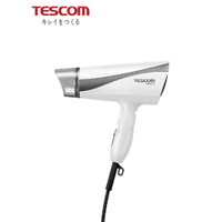 【TESCOM】 TID456TW 大風量負離子吹風機 速乾 大風量 保濕 修護  輕量 遠紅外線 折疊式 白色