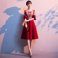 加肥加大碼胖mm200斤240秀禾服女新娘孕婦敬酒服遮肚子結婚禮服春