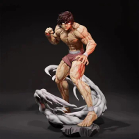 Anime Grappler Baki Figurine GK Baki Hanma Jack Hanma Action Figures 16cm PVC Model Collection Perip