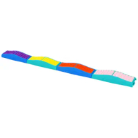 Colored Balance Beams for Kids Non Slip Children Obstacle Course Floor Games