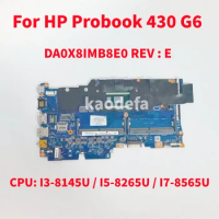 DA0X8IMB8E0 For HP Probook 430 G6 Laptop Motherboard UMA With 5405U I3 I5 I7-8Th CPU L44508-001 L44502-001 L44505-601 L44507-601