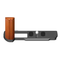 Lumix S9 Half Cage Wooden Handgrip L Bracket For Arca-Swiss Tripod Quick Release Plate Mount for Pan