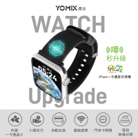 YOMIX 優迷 Apple Watch S9/S8/S7/S6/SE/Ultra 40/41/42/44/45/49mm一卡通支付矽膠錶帶(一卡通官方授權)