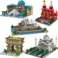 City Building Blocks Toy Hogwarts Architectural Model Compatible with LEGO Building Blocks Castle Lego Modular for Kids Adult