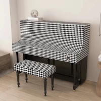 Piano dust cover/ stool cover retro luxury modern simple piano cover or stool cover Elastic fabric can customize size